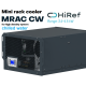 Hiref INRack Rack Coolers 4.5Kw, MRAC CW, Made in Italy